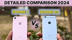 iPhone 7 VS iPhone 6S Detailed Comparison in 2024🔥| Cameras - PUBG - Battery ⚡️…