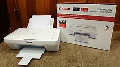 How to setup Canon Pixma MG2522 Printer over Wifi and Install Ink