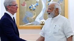 ‘Glad to exchange…’, says Modi as Tim Cook reveals ‘shared vision’ on technology