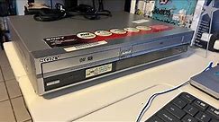 Demonstration Video on my new Sony DVD-R/VCR combo recorder RDR-VX500