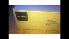 Sony SS-CS8 Center Speaker unboxing/Sound Test
