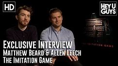 Matthew Beard and Allen Leech Interview - The Imitation Game