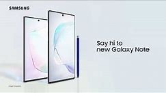 Say hi to new Galaxy Note10+