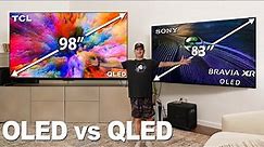 Giant OLED vs QLED Battle - With Special Guests!
