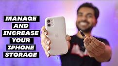 How to Manage your iPhone Storage | Increase your iPhone Storage | Best ways to Get Extra Space