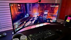 Warhammer 40k Darktide looks WILD on the LG45GS96QB | 2024 LG 45" UltraWide OLED Gaming Monitor