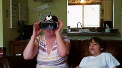 Joshua & Mom Battle for Avengers Tower on the Samsung Gear VR reion video
