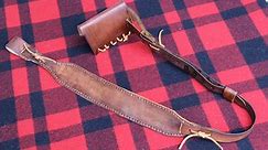 Leather Rifle Sling: How to Make Your Own Rifle (or Shotgun) Sling
