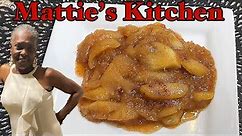 Sweet Southern Fried Apples | Quick and Easy Cinnamon Apples | Mattie's Kitchen