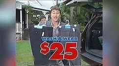 Lowes Menswear ad from 2004 starring Bill Harrigan and Terry Hill