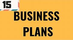1.4.4 Business plans GCSE Business Studies