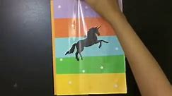 DIY Unicorn Notebook Crafts | Unicorn School Supplies | How to | Notebook cover ideas | Paper Craft