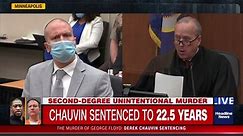 HLN - Derek Chauvin Sentenced to 22.5 years. Hear the...