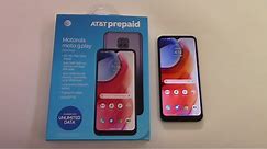 AT&T Prepaid Motorola Moto G Play (2021) - Unboxing and First Impressions