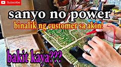 sanyo crt tv no power paano ayusin? for beginners only basic tutorial