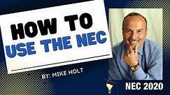 How To Use The NEC, NEC 2020, (29min:15sec)
