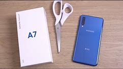 Samsung Galaxy A7 2018 Blue - Unboxing!