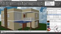 How to render a 3D drawing in AutoCAD