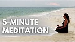 A Great 5 Minute Morning Meditation to Start Your Day