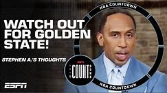 Stephen A. & Bob Myers AGREE over the Golden State Warriors’ TITLE HOPES?! | NBA Countdown