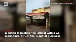 Deadly tsunami hits Indonesian island of Sulawesi