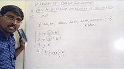 3.2 Construction of Context Free Grammar with Examples-1 || Design of CFG || TOC|| FLAT