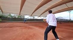 Volley technique and footwork
