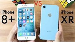 iPHONE XR Vs iPHONE 8 PLUS! (Should You Upgrade?) (Speed Comparison) (Review)