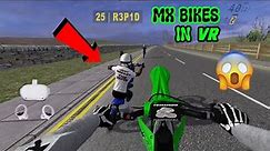 *First rideout in VR!* | Mx Bikes