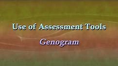 Use of Assessment Tools: Genogram