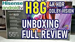 Hisense H8G Smart TV ULED: Unboxing y Review Completa - Full array, Local Dimming, Dolby vision