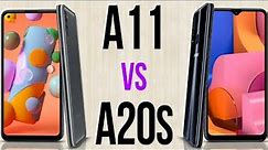 A11 vs A20s (Comparativo)