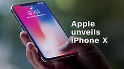 Apple introduces iPhone X