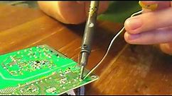 Westinghouse HD TV repair Part 2 Capacitor replacement