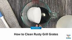 How To Clean Rusty Grill Grates With Salt And Vinegar