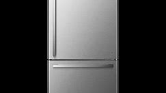 Hisense 17.1-Cu Ft Refrigerator - Fingerprint-Resistant Stainless Steel (HRB171N6ASE)