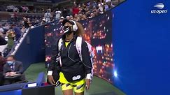 Naomi Osaka Makes Entrance For Round 1 Match At 2021 US Open