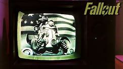 Original FALLOUT on a COLD-WAR Era TV