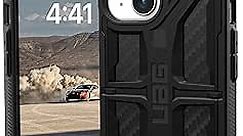 URBAN ARMOR GEAR UAG Case Compatible with iPhone 15 Case 6.1" Monarch Carbon Fiber Rugged Heavy Duty Military Grade Drop Tested Protective Cover
