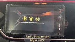Interface baru radio Myvi AV & Myvi H 2022