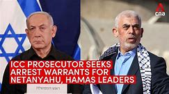 ICC prosecutor seeks arrest warrants for Netanyahu, Hamas leaders for Gaza "war crimes" | Video
