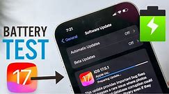 iOS 17.5.1 Battery Test | iOS 17.5.1 Battery Drain | iOS 17.5.1 Battery Life | iOS 17.5.1 Battery |