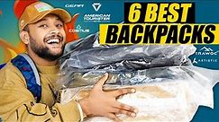 6 Best Backpack For College/School on Amazon 🔥 Backpack Haul Review 2023 | ONE CHANCE