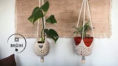 🌼 Crochet Bohemian Plant hanger 🌼 Step by Step Tutorial and DIY 🌼