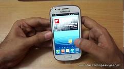 Samsung Galaxy S3 Mini Unboxing and Overview