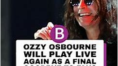 Ozzy Osbourne is planning one final hurrah on stage - in his hometown of Birmingham. The sensational shows have been revealed by his wife Sharon, who is also his manager. She said despite previous gig dates being axed and fears he may be retired from the stage - Ozzy WILL play live again as a final goodbye to fans. Ozzy, 75, has taken a step back from his hectic touring schedule in recent years due to his Parkinson's battle and requiring surgery after a fall. #blacksabbath #ozzyosbourne #ozzyosb