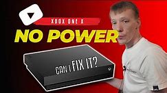 This Xbox One X Won't Turn On (No Beep)! Can I Fix It?