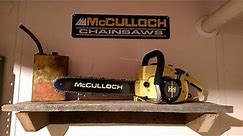 McCulloch 7-10 restoration