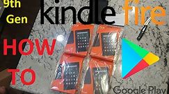INSTALL Google Play Store on ALL NEW Kindle Fire 7 9th Generation!!