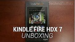 Kindle Fire HDX 7 Unboxing